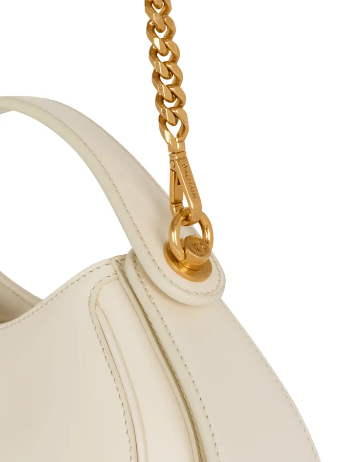 Balmain Crossbody Bags Women Small Jolie Madame Bag In Box Leather White