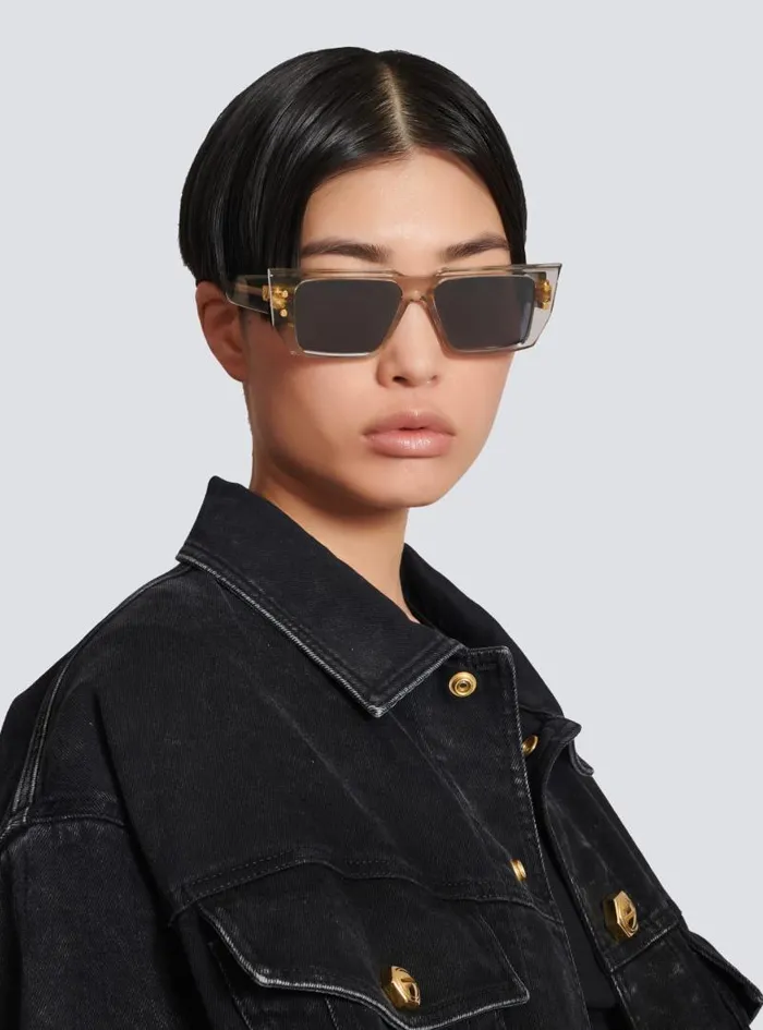 Balmain Eyewear WomenMen BVI Sunglasses Grey