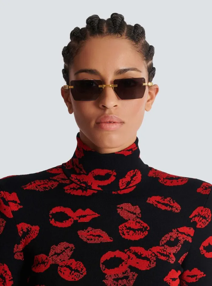 Balmain Eyewear WomenMen Pierre Sunglasses Black