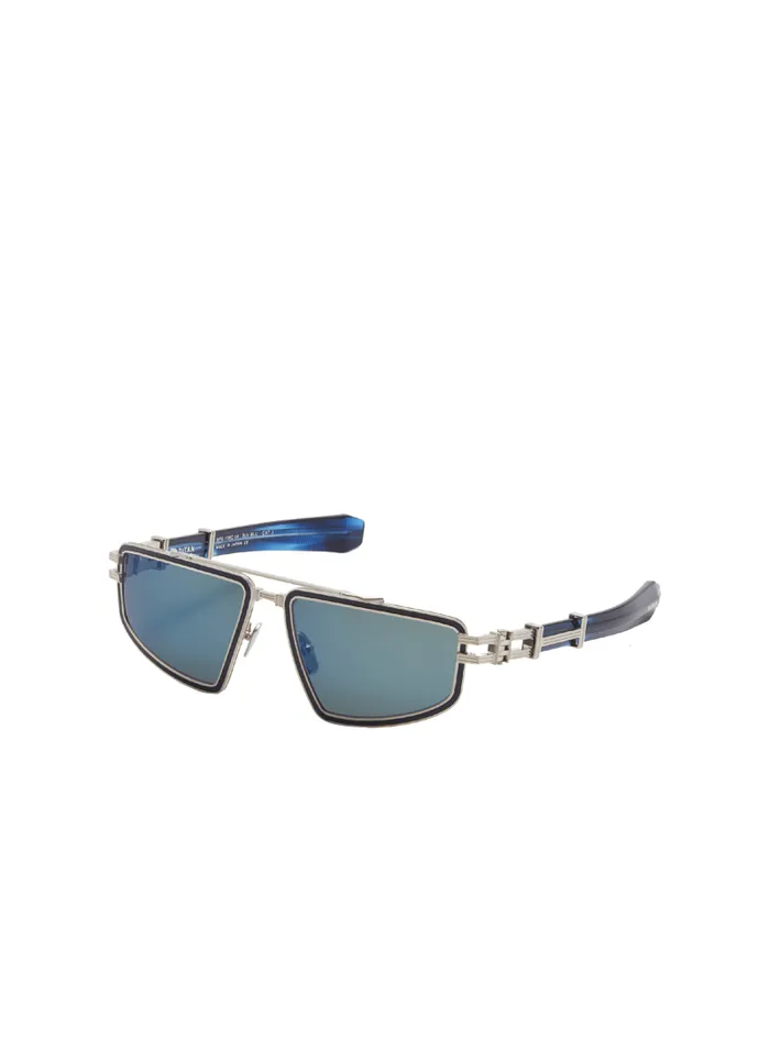 Balmain Eyewear WomenMen Titan Sunglasses Blue