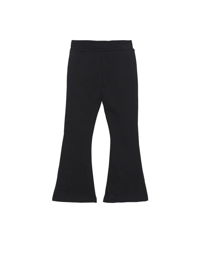 Balmain Girls 410 Years Kids Casual Flared Trousers Black