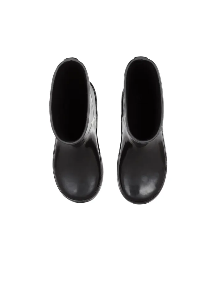 Balmain Girls 410 Years Kids Rain Boots Black