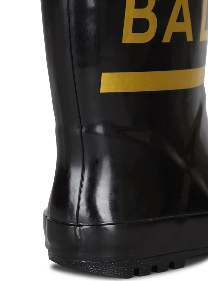Balmain Girls 410 Years Kids Rain Boots Black