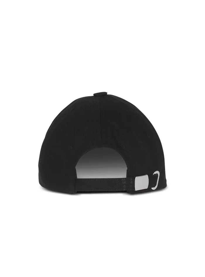 Balmain Hats And Caps Women Embroidered Paris Cap Black