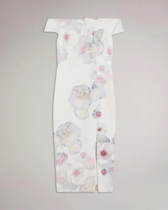 Bardot Bodycon Dress Natural Women Ted Baker Dresses