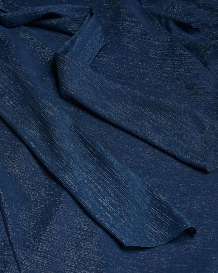 Bias Cut Maxi Dress With Ruffle Detail Dark Blue Women Ted Baker Clothing Bias Cut Maxi Dress With Ruffle Detail Dark Blue Women Ted Baker Clothing