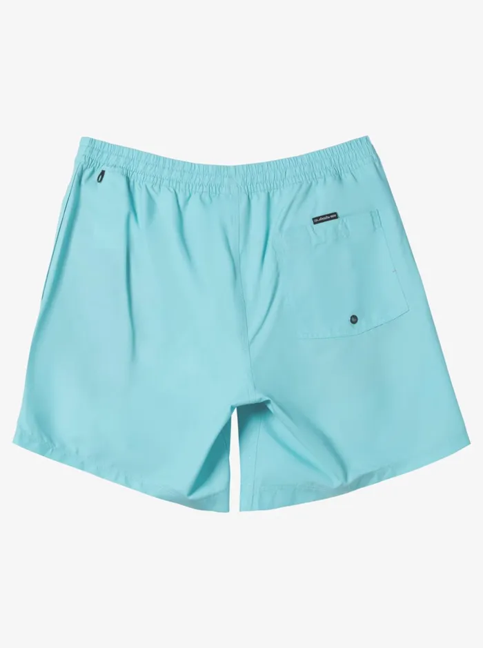 Boardshorts Men Quiksilver Everyday Solid Volley 17034 Elastic Waist Shorts Marine Blue Boardshorts Men Quiksilver Everyday Solid Volley 17034 Elastic Waist Shorts Marine Blue