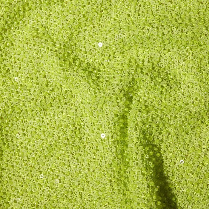Bottoms Woman SelfPortrait Green Beaded Trousers Bottoms Woman SelfPortrait Green Beaded Trousers