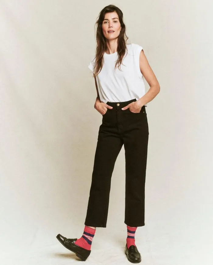 Bottoms Women039s The Great The Barrel Jean Carbon