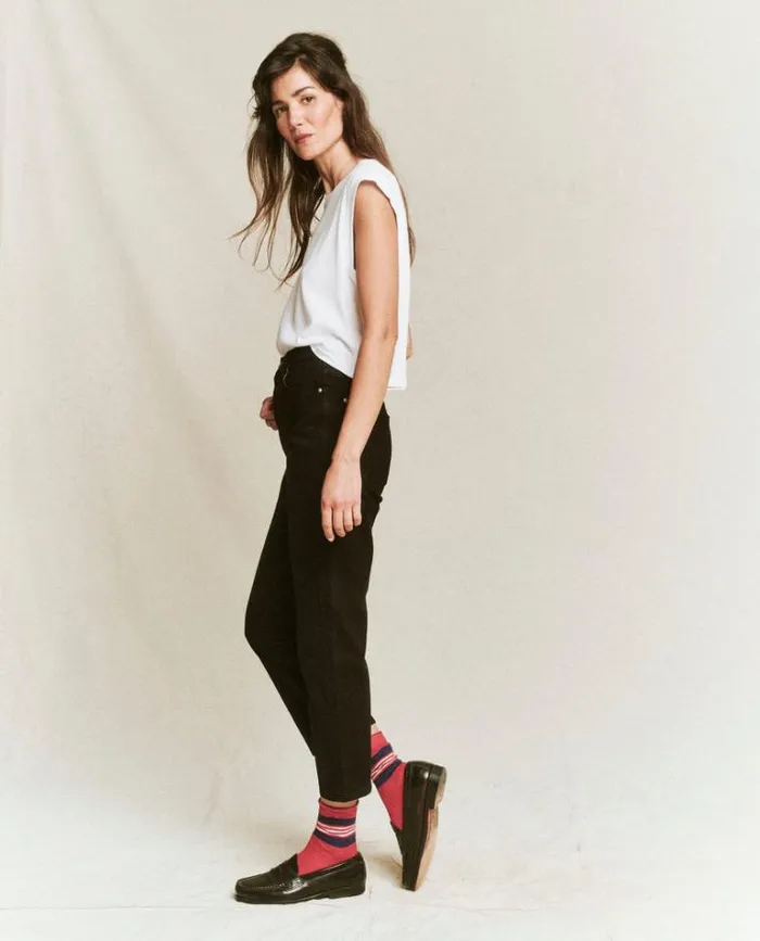 Bottoms Women039s The Great The Barrel Jean Carbon