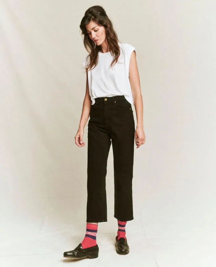Bottoms Women039s The Great The Barrel Jean Carbon