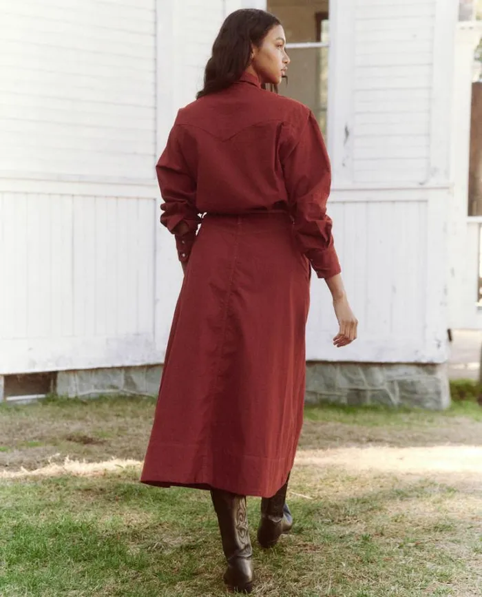 Bottoms Women039s The Great The Field Skirt Strawberry Jam