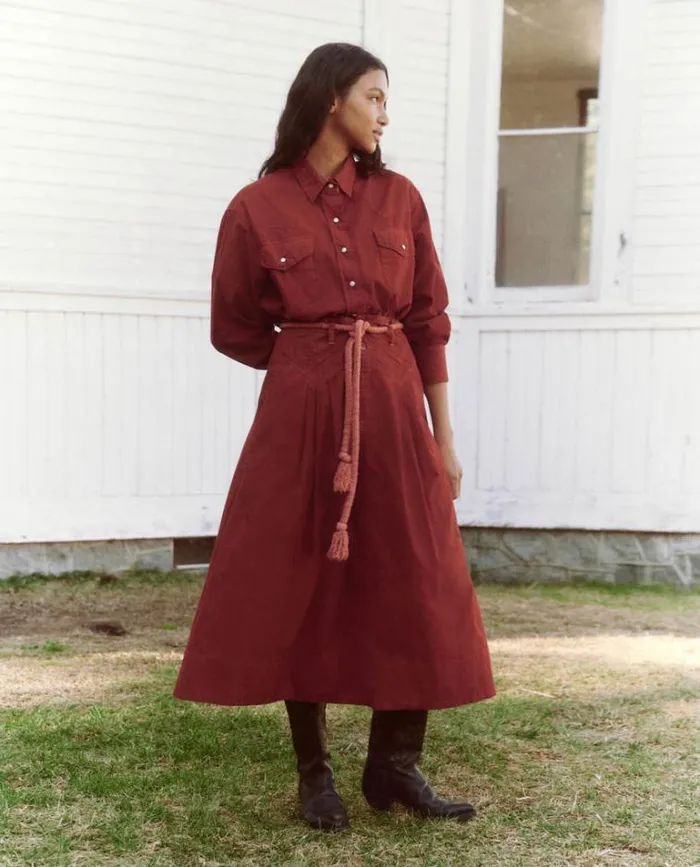 Bottoms Women039s The Great The Field Skirt Strawberry Jam