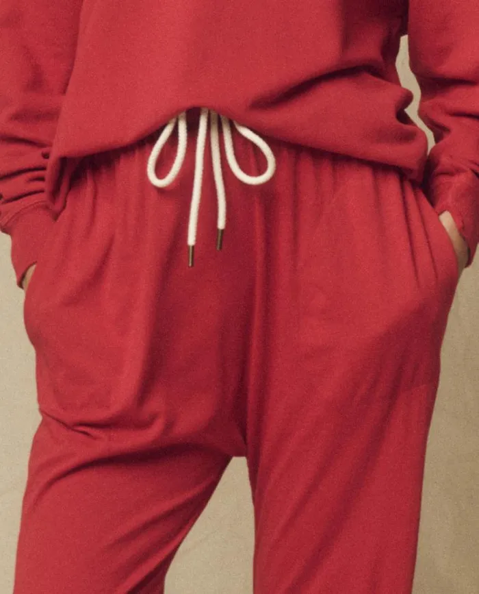 Bottoms Women039s The Great The Jersey Jogger Pant Gemstone