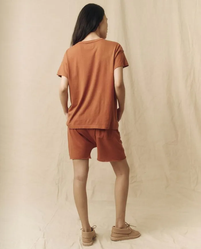 Bottoms Women039s The Great The Jersey Jogger Short Canyon