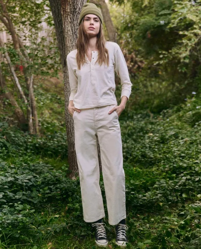 Bottoms Women039s The Great The Painter Pant Natural