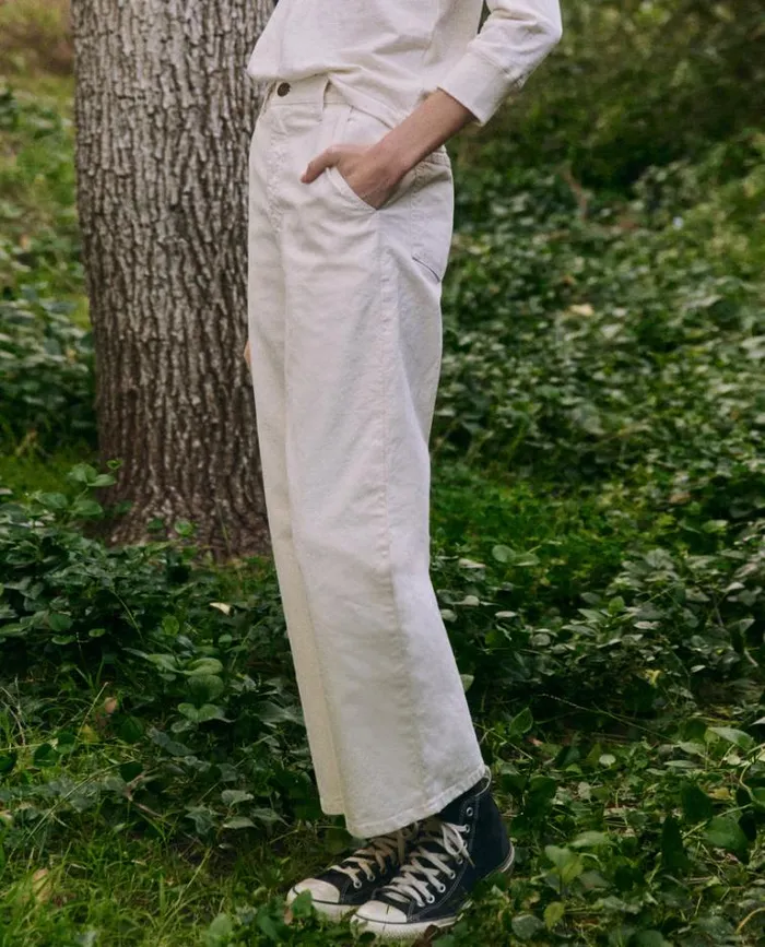 Bottoms Women039s The Great The Painter Pant Natural