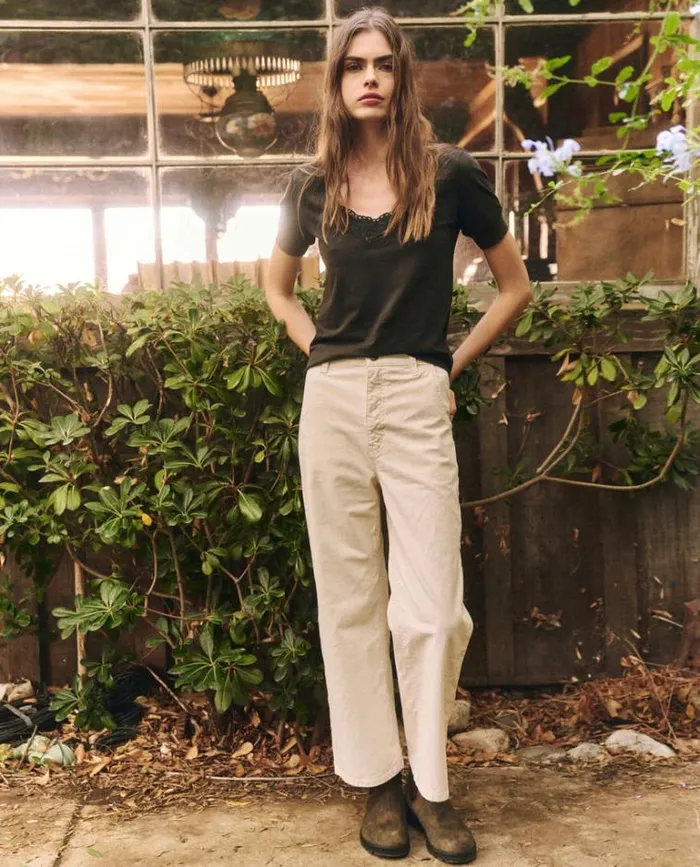 Bottoms Women039s The Great The Painter Pant Natural