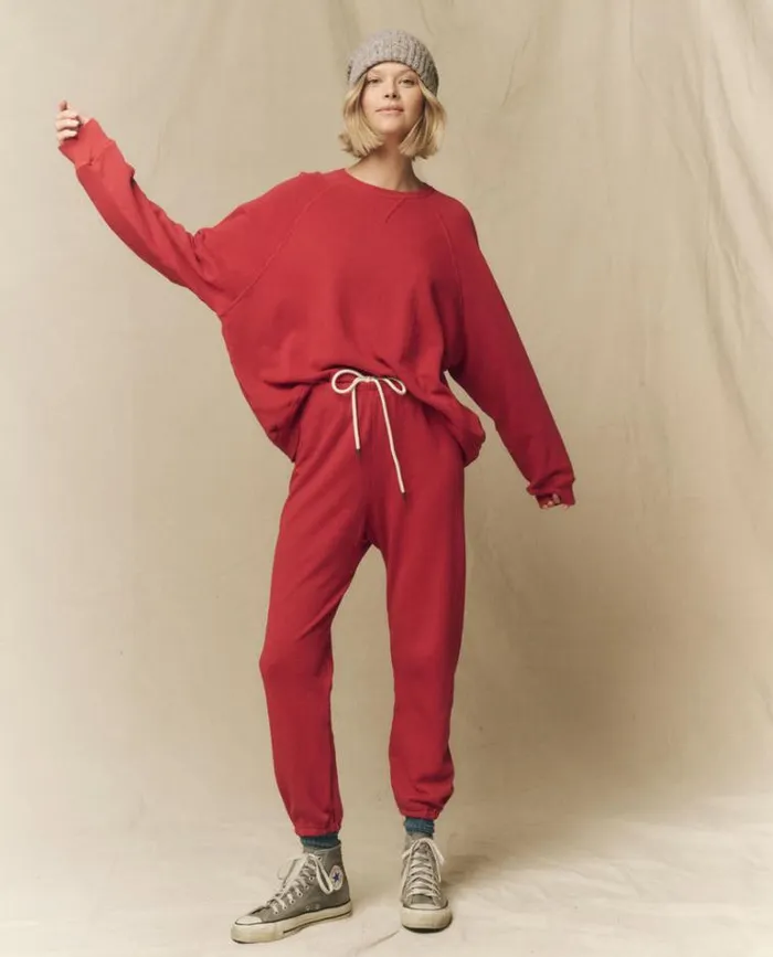 Bottoms Women039s The Great The Stadium Sweatpant Gemstone