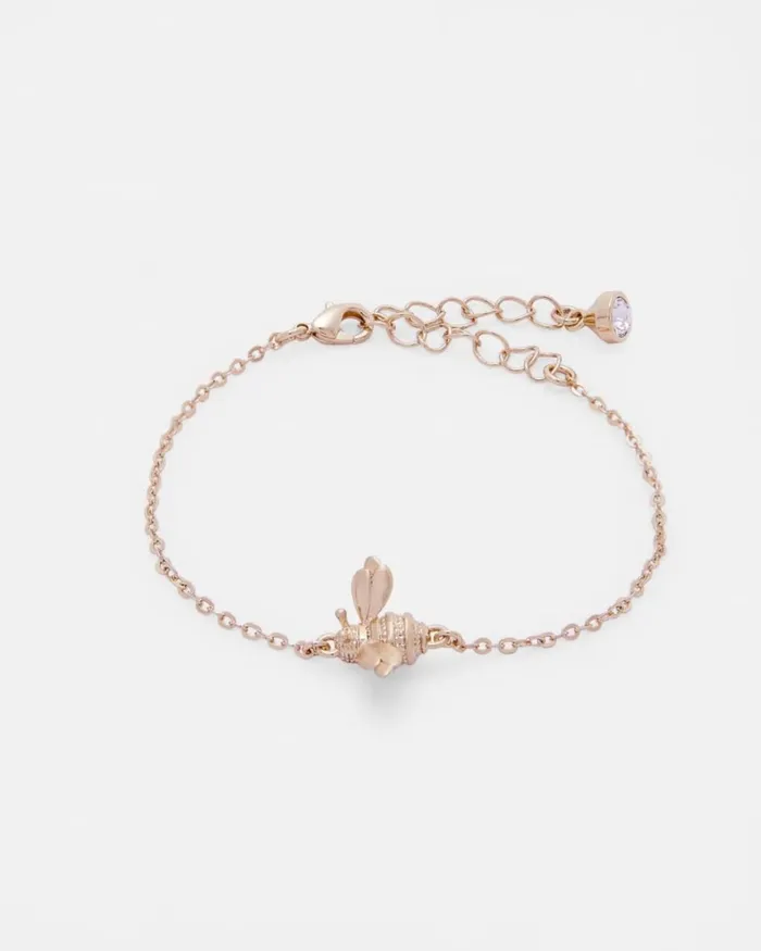 Bumble Bee Bracelet Rosegold Color Women Ted Baker Jewelry Bumble Bee Bracelet Rosegold Color Women Ted Baker Jewelry