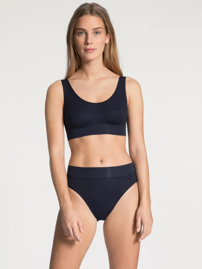 CALIDA Bottoms Brief High Waist Dark Lapis Blue 8211 Women