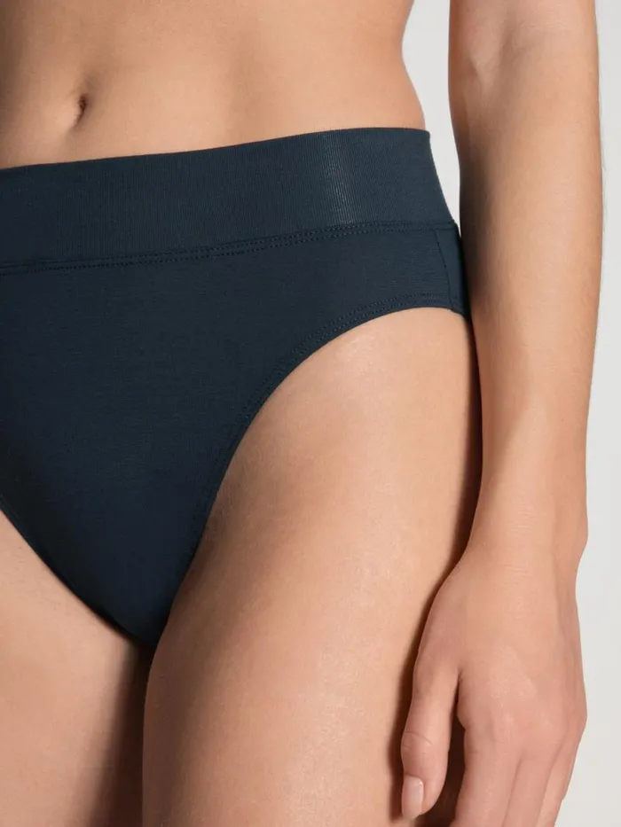 CALIDA Bottoms Brief High Waist Dark Lapis Blue 8211 Women