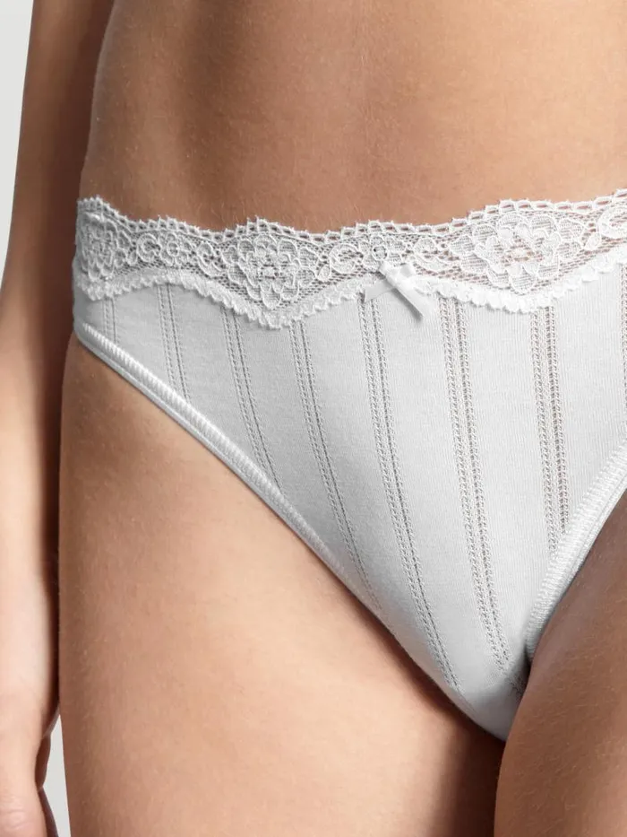 CALIDA Bottoms Brief Low Cut Weiss 8211 Women