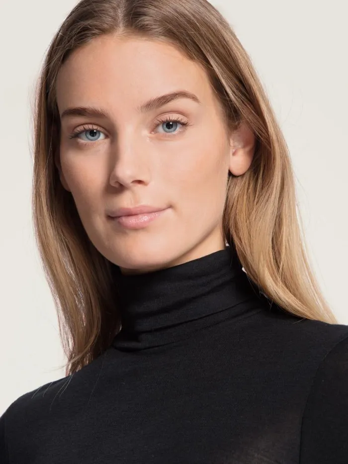 CALIDA Functional Underwear Shirt Long Sleeve Ws Schwarz 8211 Women