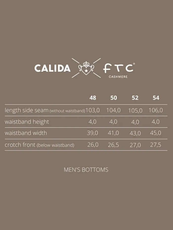 CALIDA Pants Pants Opal Grey Mel 8211 Men