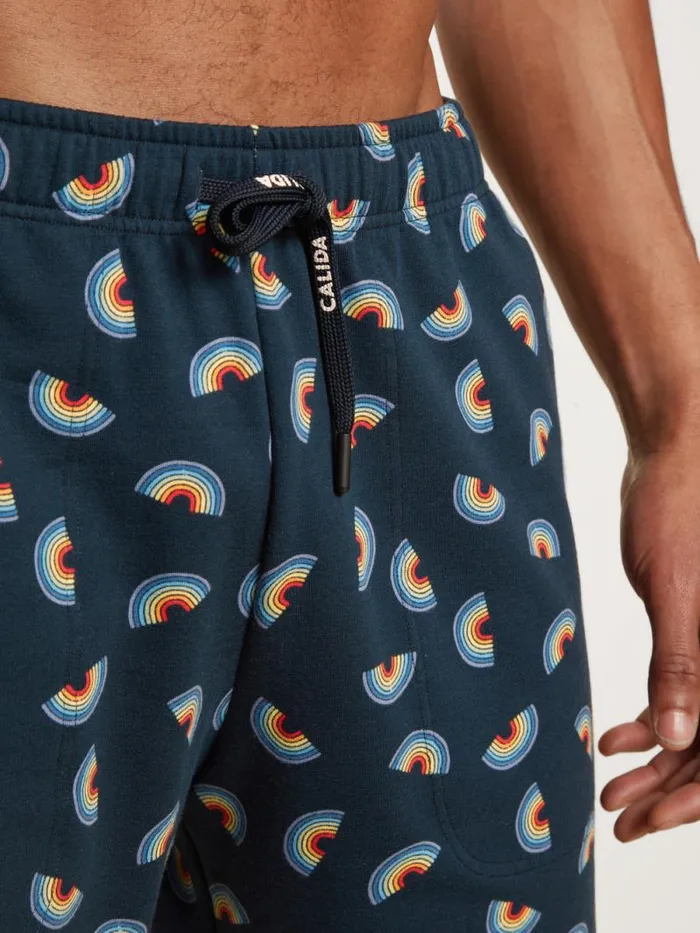 CALIDA Pants Shorts Blue Night 8211 Men
