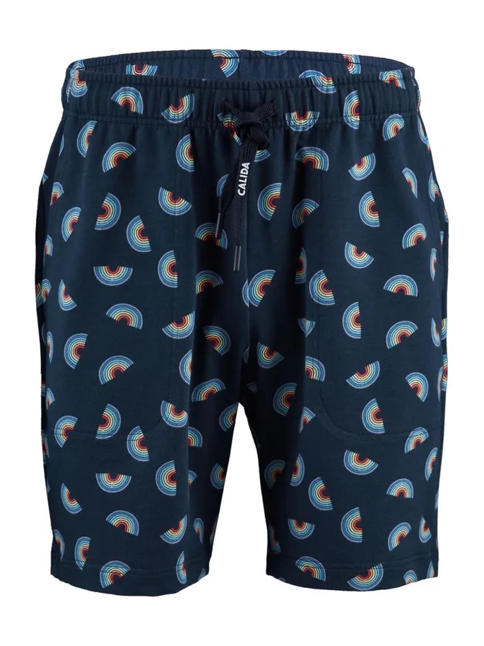 CALIDA Pants Shorts Blue Night 8211 Men