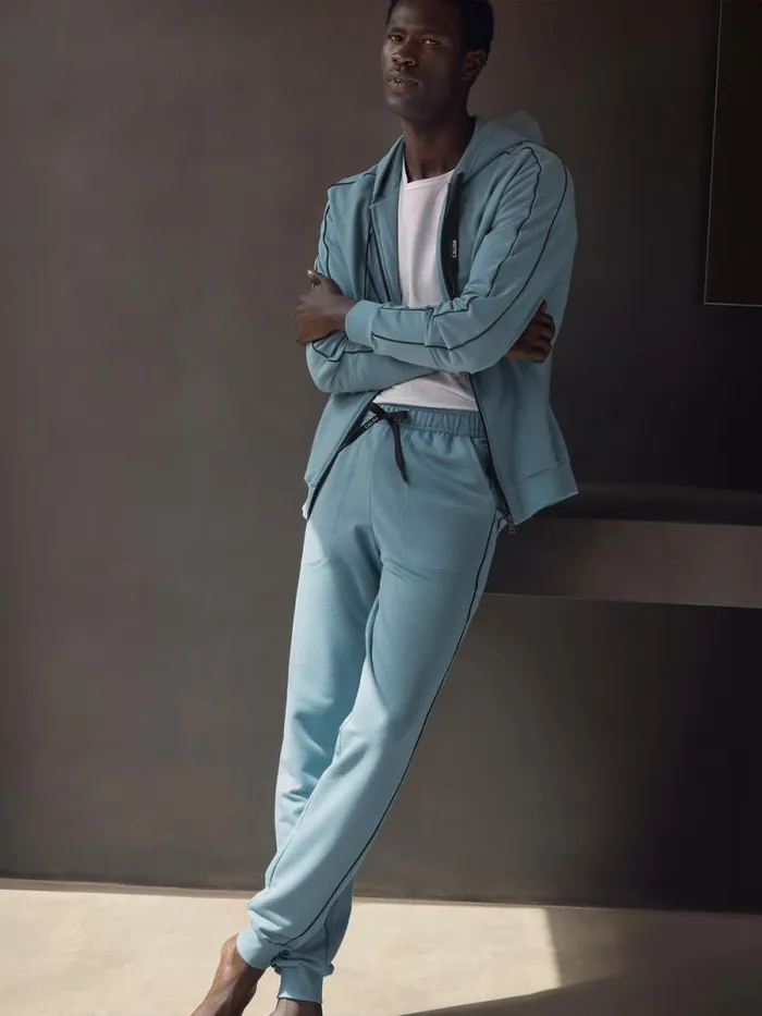 CALIDA Pants Sweatpants Niagara Blue 8211 Men