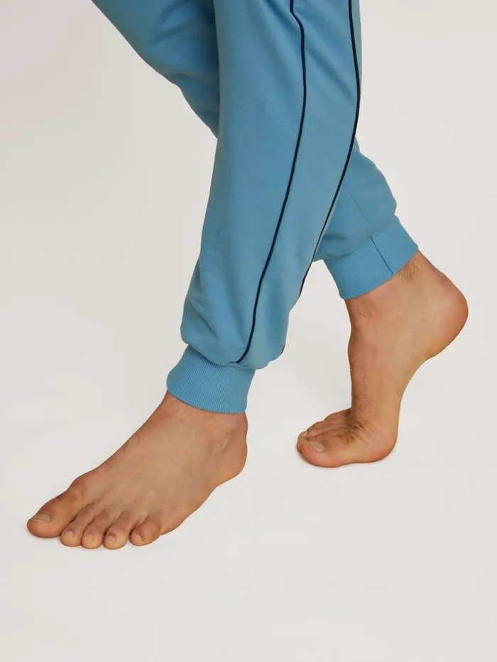 CALIDA Pants Sweatpants Niagara Blue 8211 Men