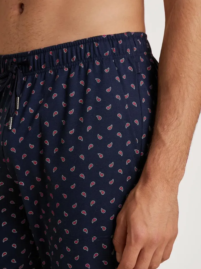 CALIDA Pyjama Pants Long Pants With Side Pockets Dark Sapphire 8211 Men