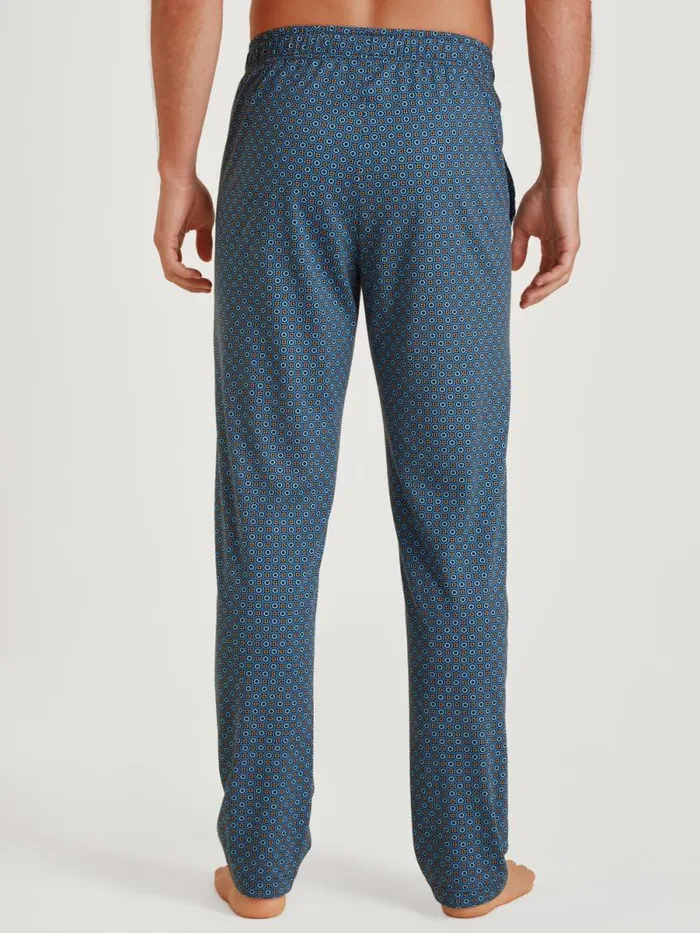 CALIDA Pyjama Pants Long Pants With Side Pockets Indian Blue 8211 Men