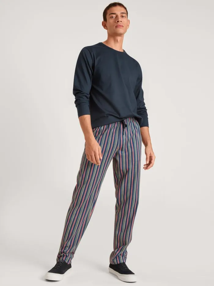 CALIDA Pyjama Pants Pants Saragossa Blue 8211 Men