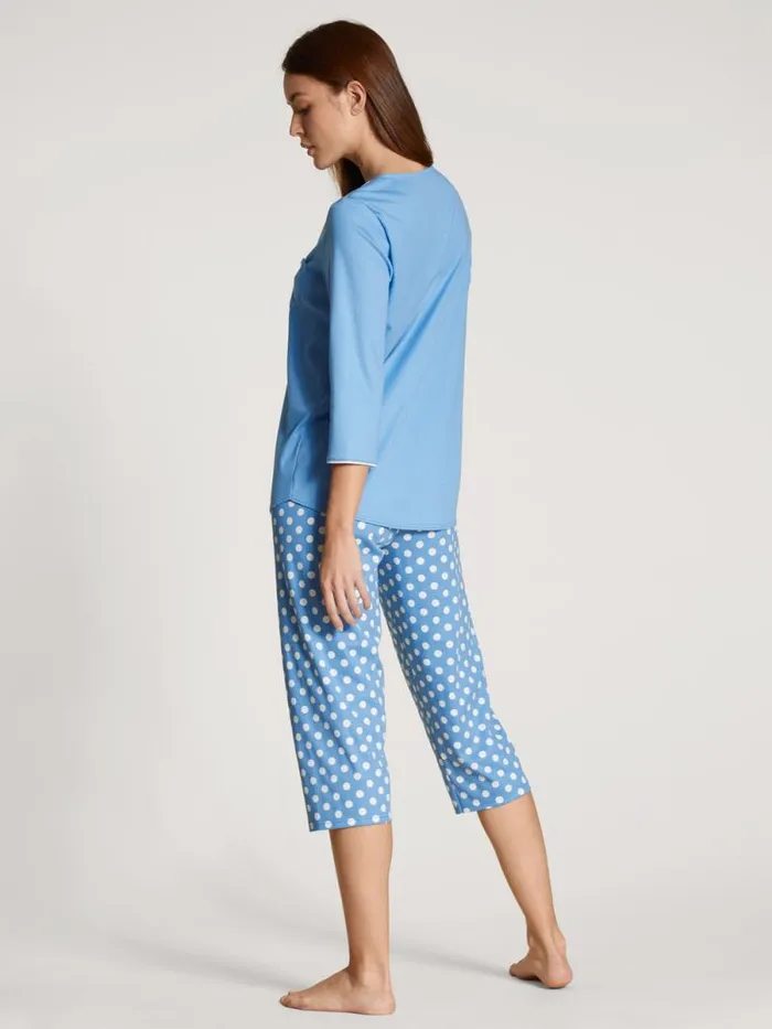 CALIDA Pyjamas 34 Pyjama Allure Blue 8211 Women