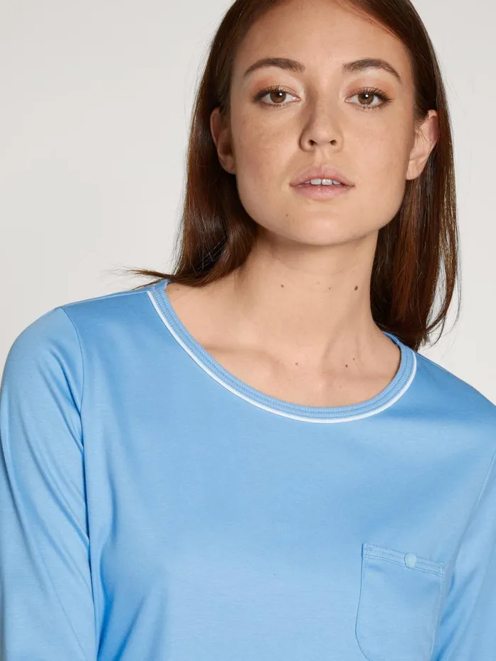 CALIDA Pyjamas 34 Pyjama Allure Blue 8211 Women