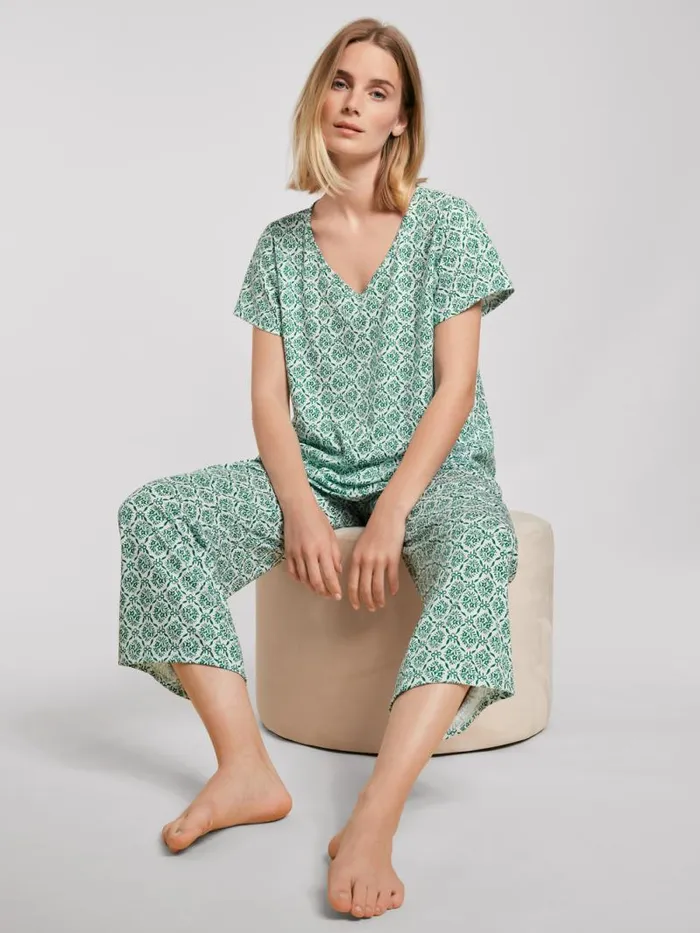 CALIDA Pyjamas 78 Pyjamas Nevada Green 8211 Women