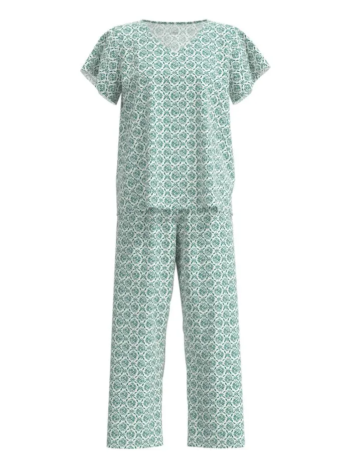CALIDA Pyjamas 78 Pyjamas Nevada Green 8211 Women