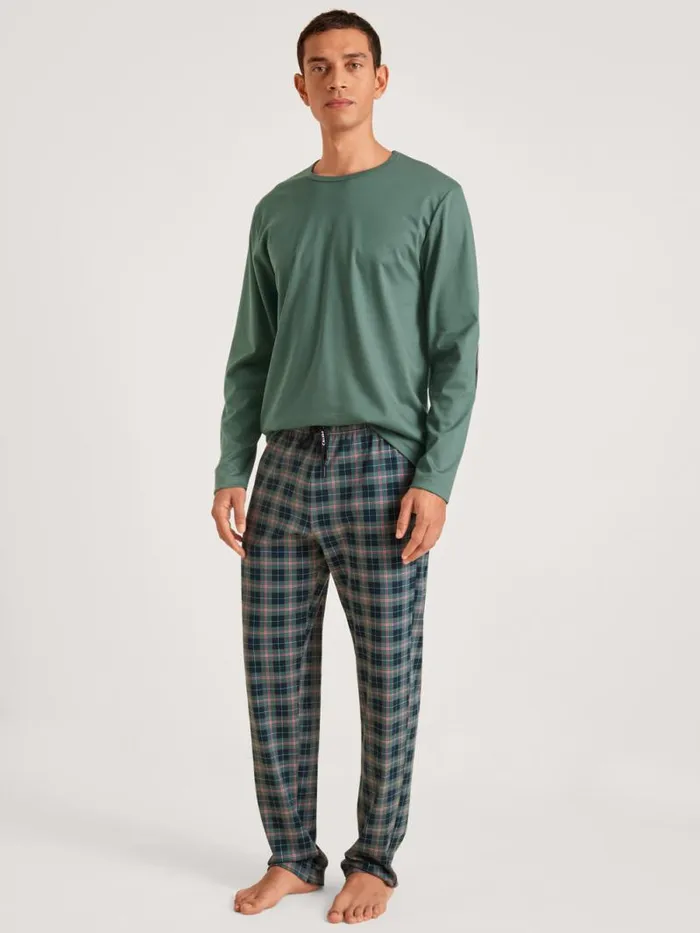 CALIDA Pyjamas Pyjama Dark Glen 8211 Men