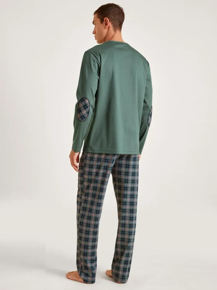 CALIDA Pyjamas Pyjama Dark Glen 8211 Men