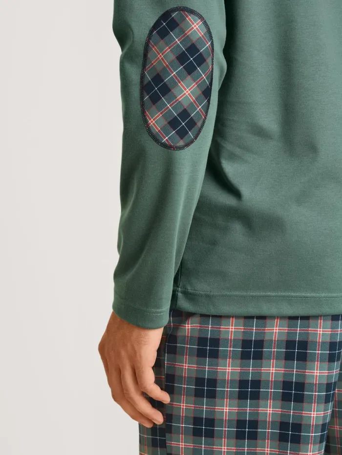 CALIDA Pyjamas Pyjama Dark Glen 8211 Men