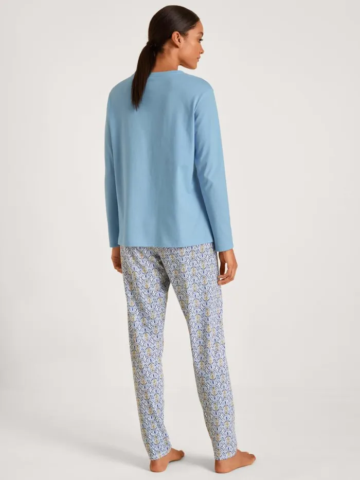 CALIDA Pyjamas Pyjama Placid Blue 8211 Women