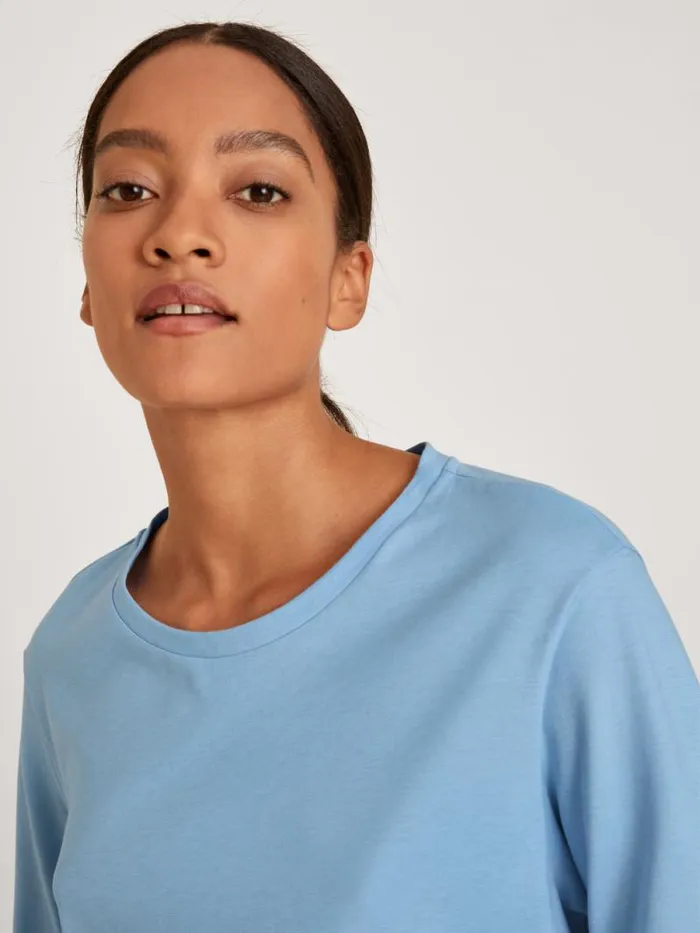 CALIDA Pyjamas Pyjama Placid Blue 8211 Women