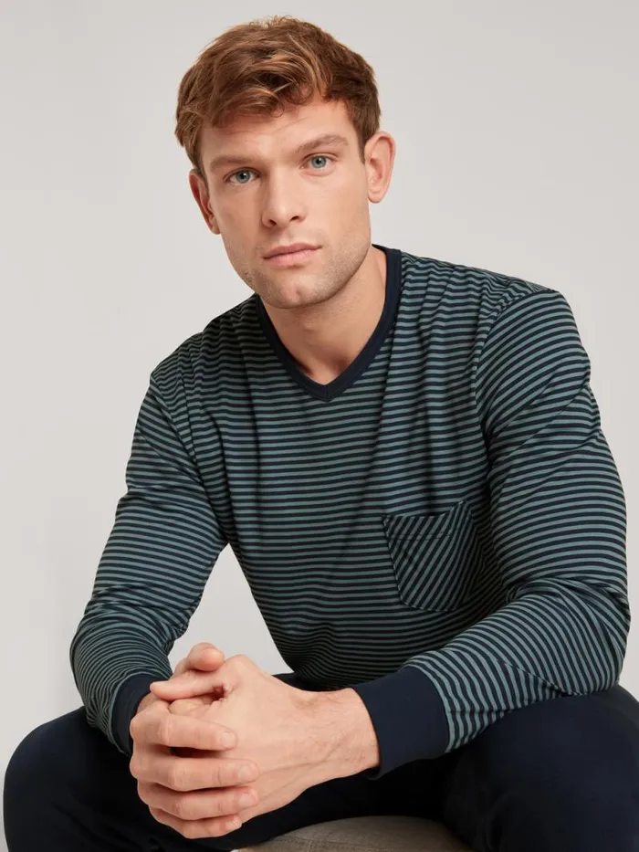 CALIDA Pyjamas Pyjama With Cuff Dark Glen 8211 Men