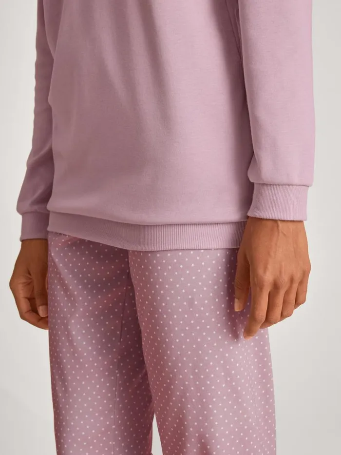 CALIDA Pyjamas Pyjama With Cuff Mauve Shadow 8211 Women