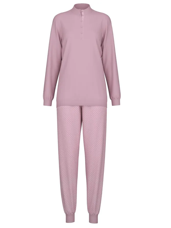 CALIDA Pyjamas Pyjama With Cuff Mauve Shadow 8211 Women