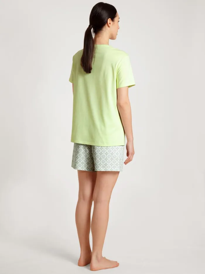 CALIDA Pyjamas Short Pyjamas Light Pistache 8211 Women