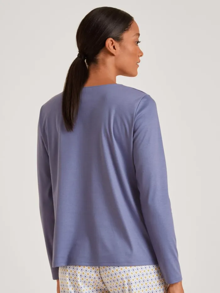 CALIDA Show All Shirt Long Sleeve Twilight Purple 8211 Women